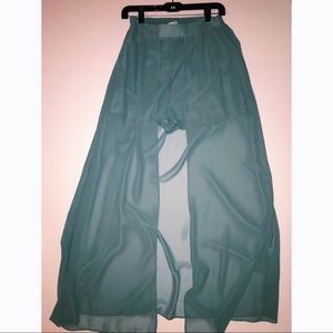 Entro Shorts with Semi Cut Ankle Long Skirt